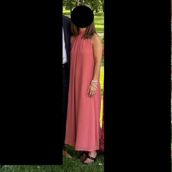 Banana Republic Chiffon Dress XXS Petite 0P - Picture 3 of 4